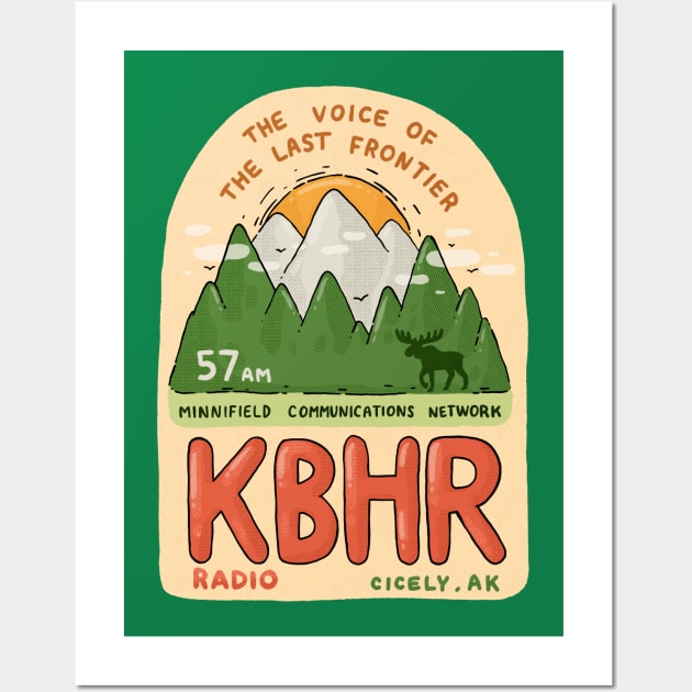 KBHR radio Wall Art by Tania Tania